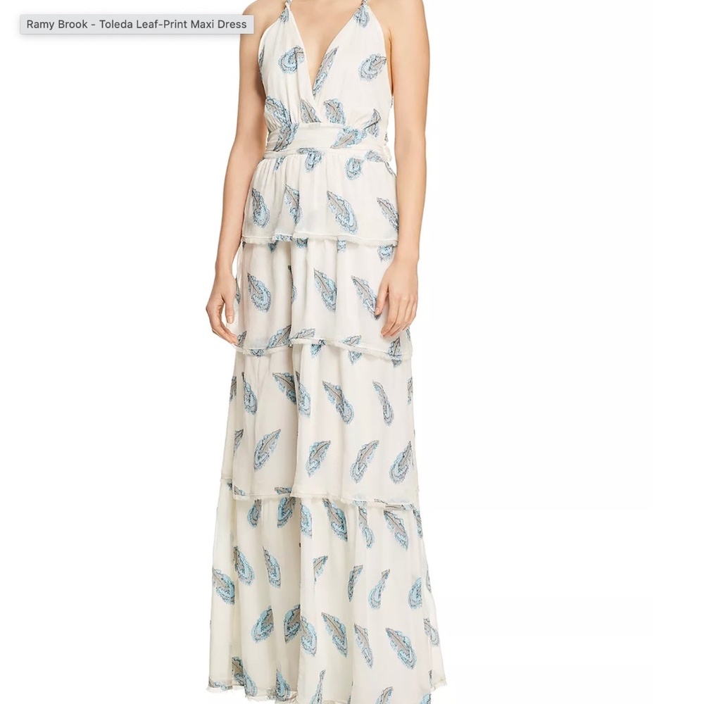 NWT Ramy Brook Toleda Silk Maxi Dress size XS